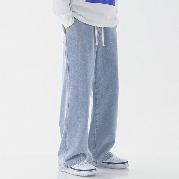 Jeans Casuales Hombre Corte Recto Oversize - Image 3