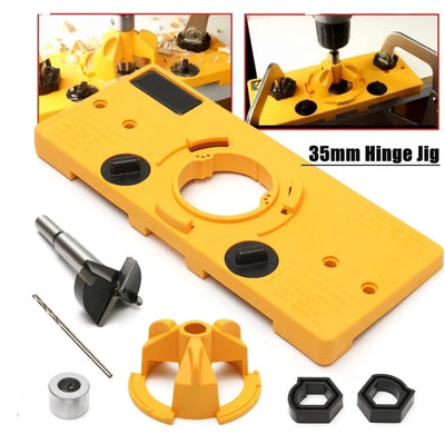 Guía de Taladro 35mm Estilo Copa para Kreg Jig - Localizador de Agujeros para Carpintería - Image 7