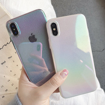 Funda para teléfono con efecto degradado y relieve de gotas de lluvia - Image 6