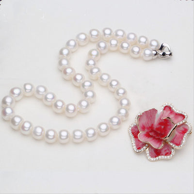 Collar de Perlas de Agua Dulce Natural - Image 8