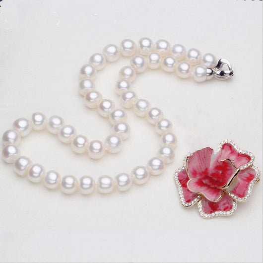 Collar de Perlas de Agua Dulce Natural - Image 8