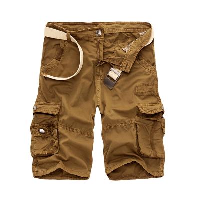 Pantalones Cortos Cargo Camuflaje con Cinturón y Múltiples Bolsillos - Image 5