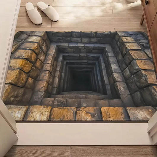 Tapete de Baño 3D Antideslizante Absorbente con Efecto Visual - Image 12