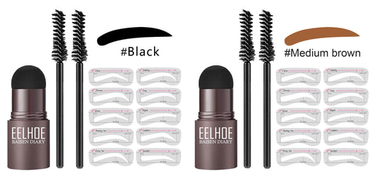 Set de Moldes para Cejas con Polvo de Maquillaje - Image 34