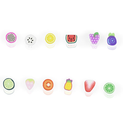 Kit de 1000 Piezas de Arcilla Suave Frutas y Accesorios para Uñas DIY - Image 6