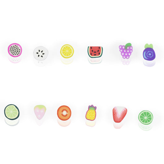 Kit de 1000 Piezas de Arcilla Suave Frutas y Accesorios para Uñas DIY - Image 6