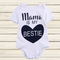 Pijama Bebé Mamá es mi Mejor Amiga