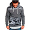 Sudadera Navideña con Capucha Cervatillo Manga Larga Slim Fit