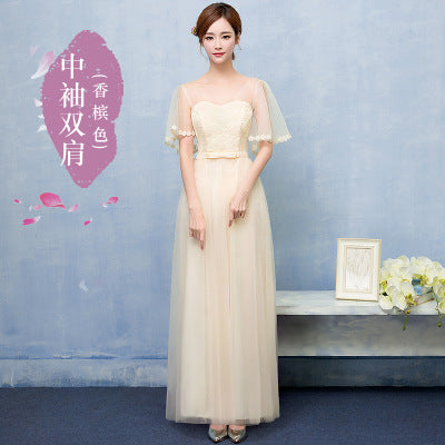 Vestido Largo de Dama de Honor - Elegancia para Eventos Especiales - Image 22