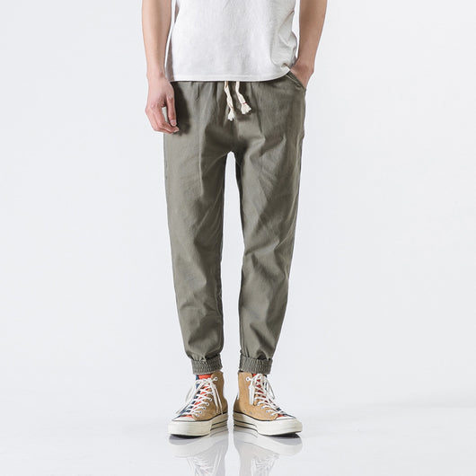 Pantalones Casuales de Algodón para Hombre - Image 55