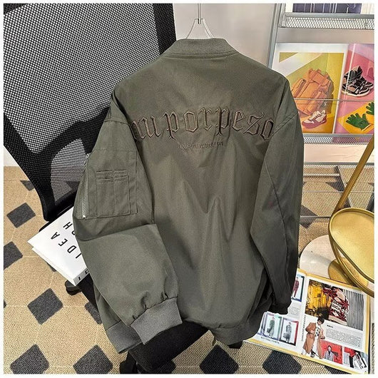 Chaqueta Bomber Oversize para Parejas - Image 17