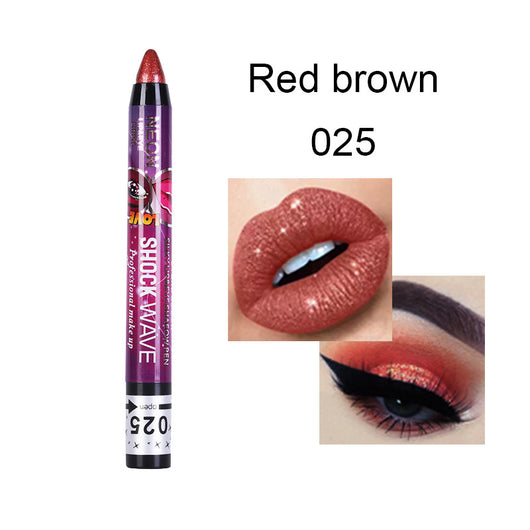 Lápiz de Sombra Ojos Larga Duración - Maquillaje Shimmer Resistente - Image 26