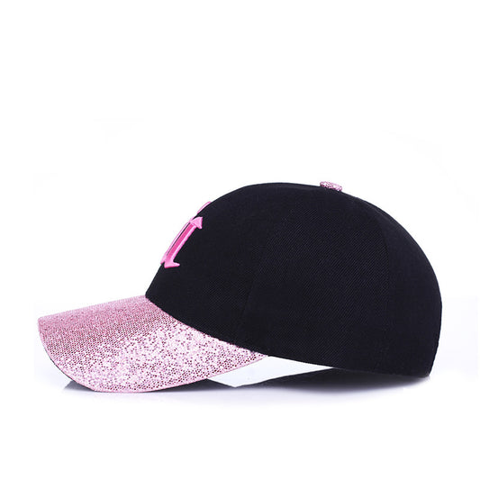 Gorra de Béisbol Coreana para Mujer - Estilo Casual Otoño/Invierno con Bordado