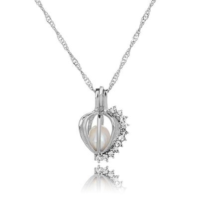 Collar de Perlas de Agua Dulce Serie Oyster Calado - Cadena Clavícula Elegante - Image 9