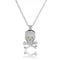 Creative hollowed oysters Pearl series necklace, natural freshwater pearl clavicle chain accessories manufacturer wholesale NY118