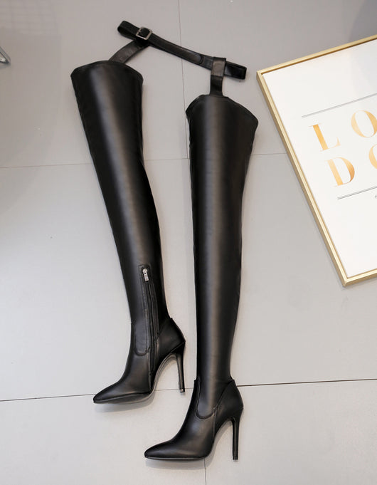 Botas Altas Sexys Over-the-Knee con Tacón Alto - Image 12