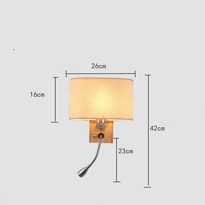 Luces LED para Cabecera de Cama - Diseño Moderno en Madera para Hoteles y Dormitorios - Image 18