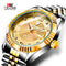 Men's Teweisi Automatic Mechanical Watch - Water-Resistant and Modern Design