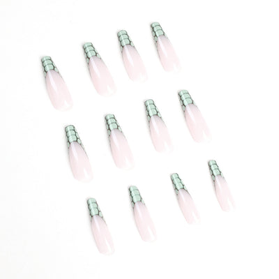 Pegatinas de Uñas Efecto Francés con Textura 3D - Image 3