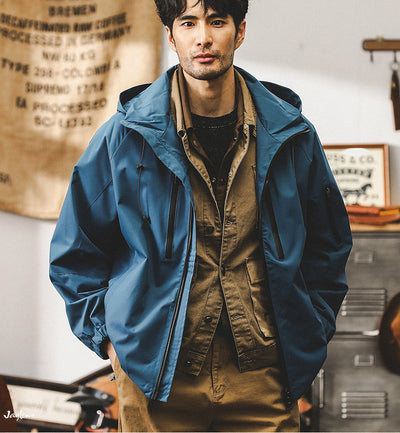 Chaqueta Retro Americana para Hombre - Estilo Outdoor Clásico - Image 11