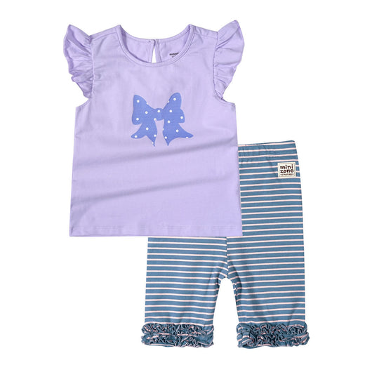 Conjunto Infantil Estilo Vaquero con Blusa Manga Corta de Dos Piezas - Image 13