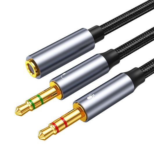 Cable Adaptador de Micrófono Headset 3.5mm para Audio - Image 4