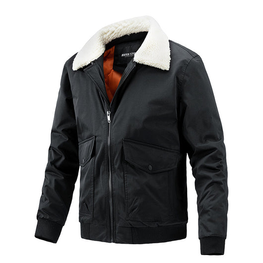 Chaqueta de Algodón Ligera Talla Grande para Hombre - Casual y Trabajo - Image 14