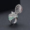 Creative Fantasy Birdcage Round House Ring Morado One Tamaño