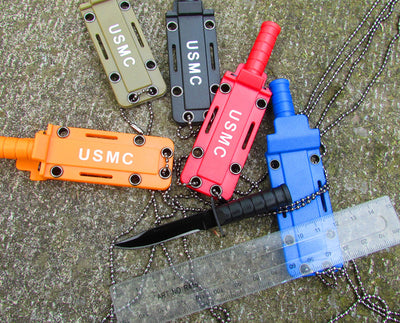 Cuchillo de Supervivencia en Acero Inoxidable para Camping - Image 6