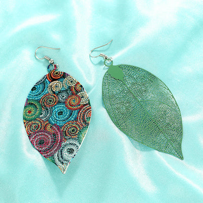 Aretes de Hoja Calada - Image 4