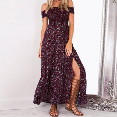 Vestido Floral con Abertura Lateral - Image 9