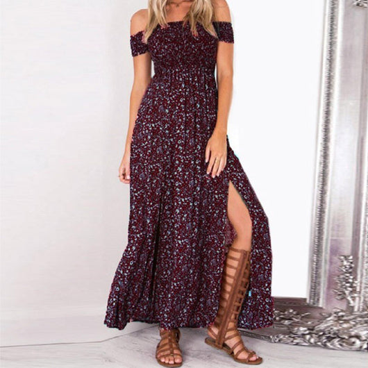 Vestido Floral con Abertura Lateral - Image 9