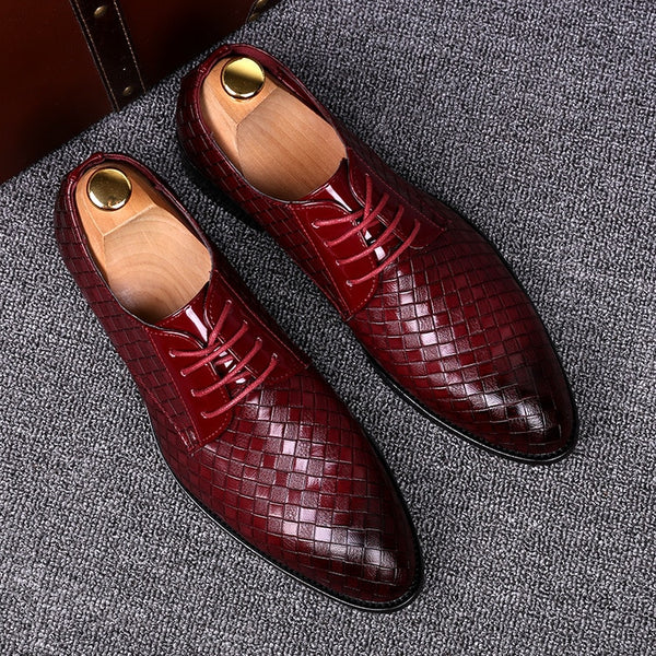 Zapatos Formales de Cuero para Hombre - Diseño Clásico y Elegante