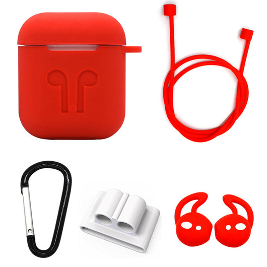 Funda Protectora de Silicona para AirPods - Estuche Anticalda con Carga