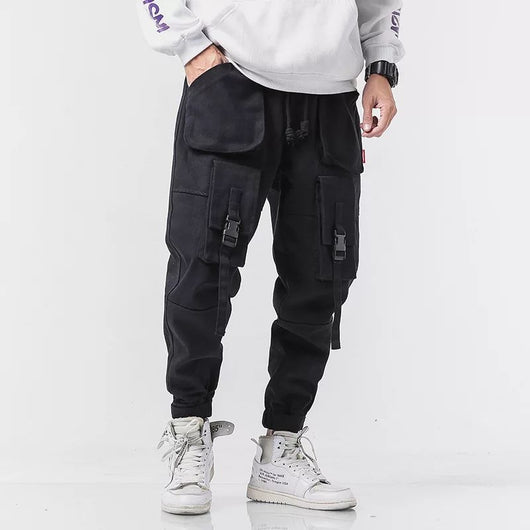 Overol Holgado Hip Hop con Tirantes para Hombre - Image 8