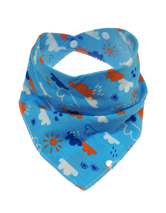Baberos Impermeables Triangulares de Algodón con Diseños Infantiles - Image 31