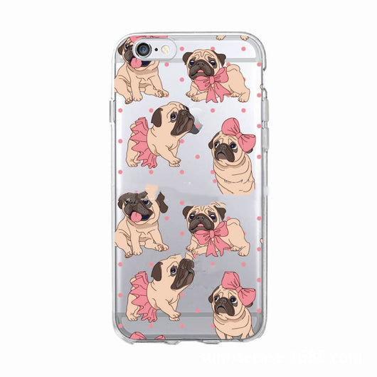 Funda para móvil con diseño de perro francés cartoon - Image 6