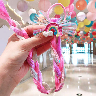 Elásticos de Cabello Infantiles con Moños de Colores Animados - Image 3