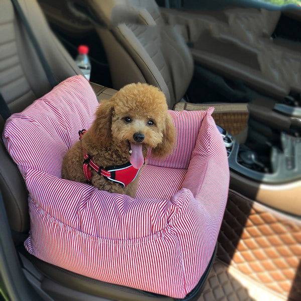 Asiento de auto removible y lavable para mascotas
