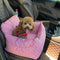 Asiento de auto removible y lavable para mascotas