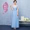 Large Blue Double Layer Sleeve