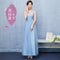 Sleeveless Double Blue Large