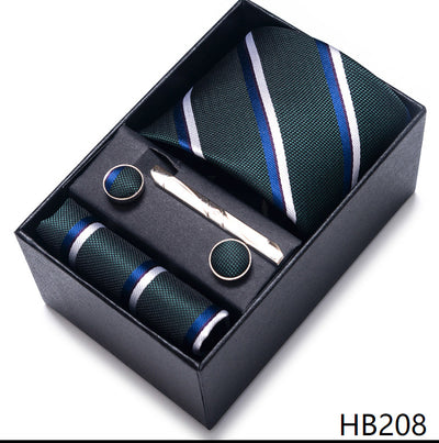 Corbata Jacquard Profesional Tejida en Trama para Negocios - Image 8