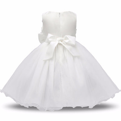 Vestido de Princesa Tutú Floral para Niña - Fiesta, Boda y Cumpleaños - Image 6
