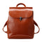 Mochila de Viaje Vintage en Cuero con Gran Capacidad