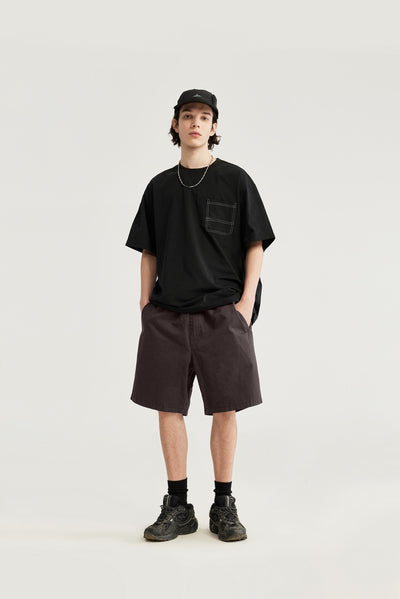 Shorts Rectos Lavados Ecoamigables - Comodidad Sostenible - Image 21