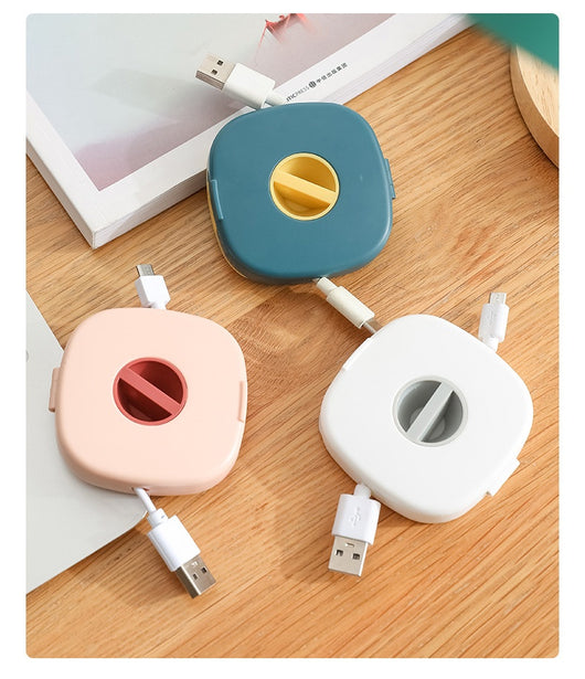 Organizador Giratorio de Cables y Cargadores - Image 19