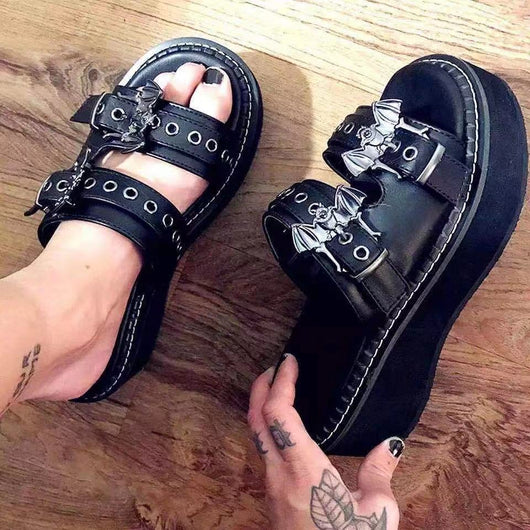 Sandalias Cómodas Talla Grande con Suela Esponjosa y Punta Redondeada - Image 12