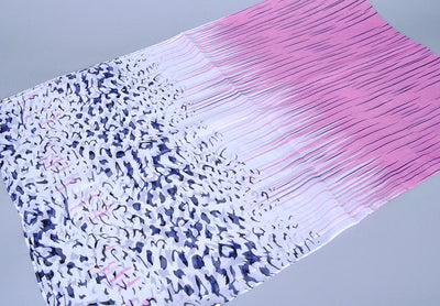 Pañuelo Largo de Gasa con Estampado de Leopardo para Mujer - Image 16