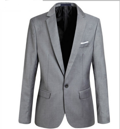 Traje Slim Fit Coreano para Hombre - Chaqueta Juvenil Elegante y Moderna - Image 6